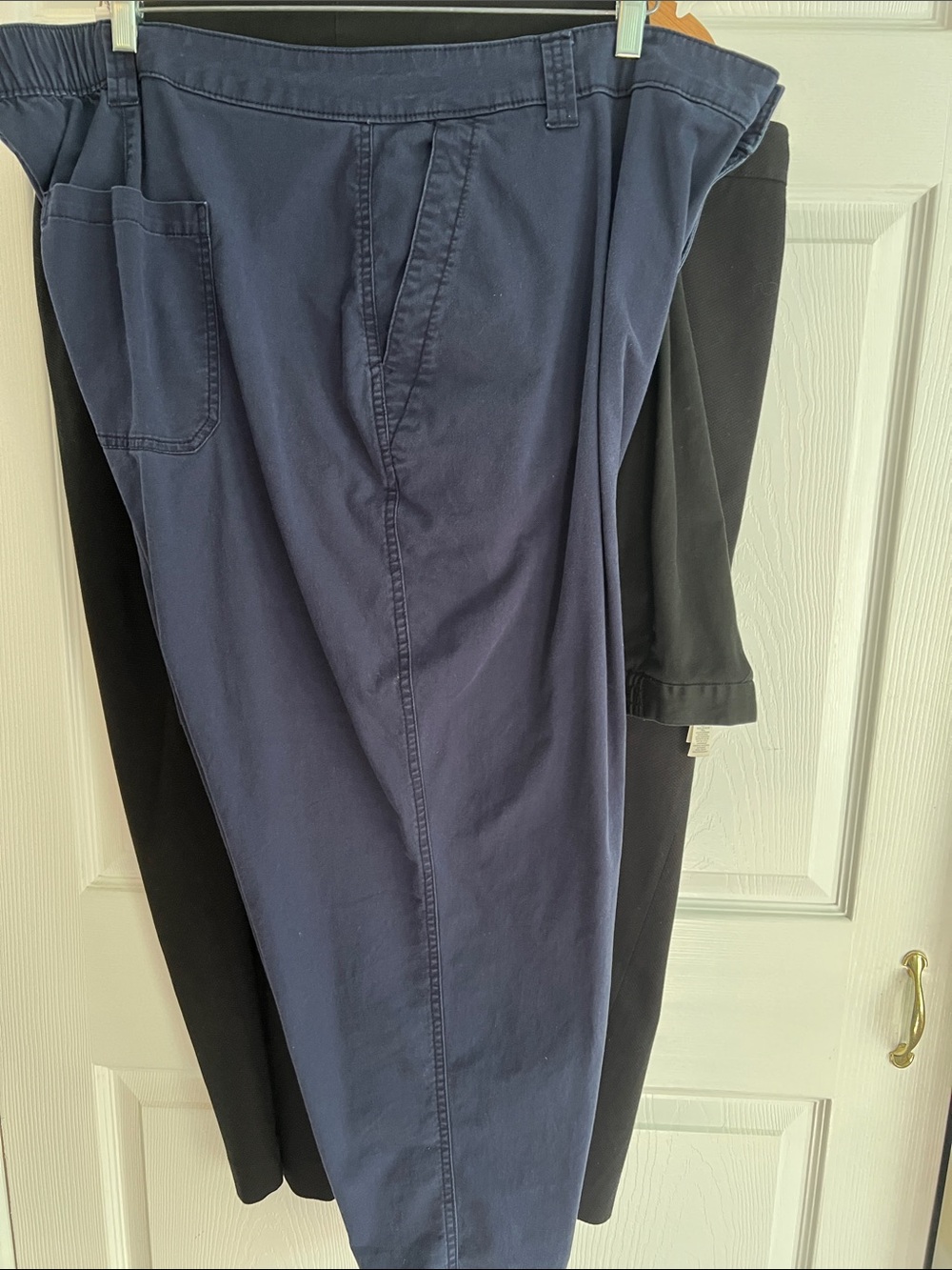 Old Navy Straight-Leg Pants in Navy cotton